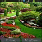 Кроме живых обоев на Андроид Northern lights, скачайте бесплатный apk заставки Garden.