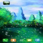 Кроме живых обоев на Андроид Leaves 3D, скачайте бесплатный apk заставки Garden by Wallpaper art.