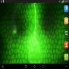 Кроме живых обоев на Андроид Glowing by High quality live wallpapers, скачайте бесплатный apk заставки Green neon.