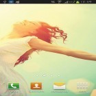 Кроме живых обоев на Андроид Rose picture clock by Webelinx Love Story Games, скачайте бесплатный apk заставки Happy.