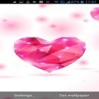 Кроме живых обоев на Андроид Screen speaker, скачайте бесплатный apk заставки Hearts of love.