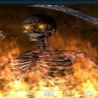 Кроме живых обоев на Андроид Scary cemetery, скачайте бесплатный apk заставки Hellfire skeleton.