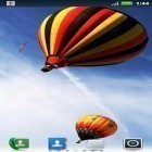 Кроме живых обоев на Андроид Rainbow sequin flip, скачайте бесплатный apk заставки Hot air balloon by Socks N' Sandals.