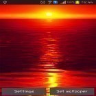 Кроме живых обоев на Андроид Sky islands, скачайте бесплатный apk заставки Hot sunset.