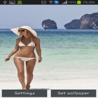 Кроме живых обоев на Андроид Autumn river HD, скачайте бесплатный apk заставки Hottest girls: Hot beach.