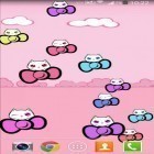 Кроме живых обоев на Андроид Colorful ball, скачайте бесплатный apk заставки Kitty cute.