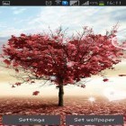 Кроме живых обоев на Андроид Romantic waterfall 3D, скачайте бесплатный apk заставки Love tree by Pro live wallpapers.