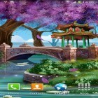 Кроме живых обоев на Андроид Lumi Deluxe, скачайте бесплатный apk заставки Magic garden.