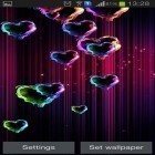 Кроме живых обоев на Андроид Deep space 3D, скачайте бесплатный apk заставки Magic hearts.