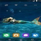 Кроме живых обоев на Андроид Radiant particles, скачайте бесплатный apk заставки Mermaid by MYFREEAPPS.DE.