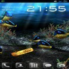 Кроме живых обоев на Андроид Light drops pro, скачайте бесплатный apk заставки My 3D fish.