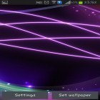 Кроме живых обоев на Андроид Cute cat by Psii, скачайте бесплатный apk заставки Neon waves.