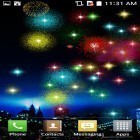 Кроме живых обоев на Андроид Paperland pro, скачайте бесплатный apk заставки New Year fireworks 2016.