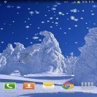 Кроме живых обоев на Андроид Falling leaves HD, скачайте бесплатный apk заставки New Year: Snow.