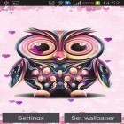 Кроме живых обоев на Андроид Tropical flowers, скачайте бесплатный apk заставки Owl.