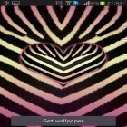 Кроме живых обоев на Андроид Fairy field, скачайте бесплатный apk заставки Pink zebra.