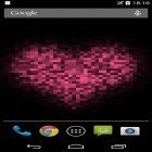 Кроме живых обоев на Андроид Earth HD deluxe edition, скачайте бесплатный apk заставки Pixel heart.