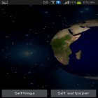 Кроме живых обоев на Андроид Koi, скачайте бесплатный apk заставки Planets 3D.