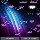 Кроме живых обоев на Андроид Star in the sky, скачайте бесплатный apk заставки Purple heart.