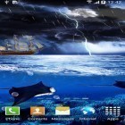 Кроме живых обоев на Андроид Night nature HD, скачайте бесплатный apk заставки Storm.