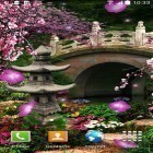 Кроме живых обоев на Андроид My date HD, скачайте бесплатный apk заставки Sakura.