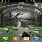 Кроме живых обоев на Андроид Silhouette World, скачайте бесплатный apk заставки Scary cemetery.