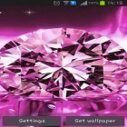 Кроме живых обоев на Андроид Northern lights by Lucent Visions, скачайте бесплатный apk заставки Shiny diamonds.