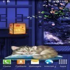 Кроме живых обоев на Андроид Twilight mirror, скачайте бесплатный apk заставки Sleeping kitten.
