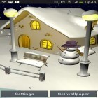Кроме живых обоев на Андроид Blox pro, скачайте бесплатный apk заставки Snowfall 3D.
