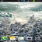 Кроме живых обоев на Андроид Spectrum, скачайте бесплатный apk заставки Snowfall by Kittehface software.