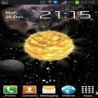 Кроме живых обоев на Андроид Rose picture clock by Webelinx Love Story Games, скачайте бесплатный apk заставки Solar system 3D.