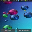 Кроме живых обоев на Андроид Neon flowers by Art LWP, скачайте бесплатный apk заставки Space bubbles.