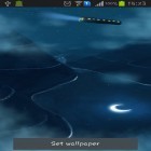 Кроме живых обоев на Андроид Analog clock 3D, скачайте бесплатный apk заставки Starry night: Train.