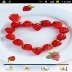 Кроме живых обоев на Андроид Rose: Raindrop, скачайте бесплатный apk заставки Strawberry.