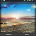 Кроме живых обоев на Андроид Fresh leaves, скачайте бесплатный apk заставки Sunset.