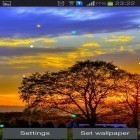 Кроме живых обоев на Андроид Green tech, скачайте бесплатный apk заставки Sunset spring.