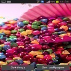 Кроме живых обоев на Андроид Colorful ball, скачайте бесплатный apk заставки Sweets.