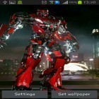 Кроме живых обоев на Андроид Electric mandala, скачайте бесплатный apk заставки Transformers battle.