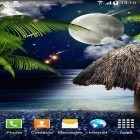 Скачайте Tropical night by Amax LWPS на Андроид, а также другие бесплатные живые обои для Samsung E1232.
