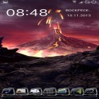 Кроме живых обоев на Андроид Tornado 3D, скачайте бесплатный apk заставки Volcano 3D.