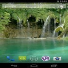 Кроме живых обоев на Андроид Night nature HD, скачайте бесплатный apk заставки Waterfall video.