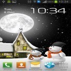 Кроме живых обоев на Андроид Galaxy pack, скачайте бесплатный apk заставки Winter night by Mebsoftware.